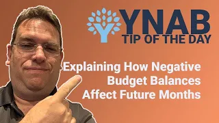 YNAB Tip Of The Day  Negative Budget Categories and How They Impact Future Months