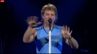 Bon Jovi - Livin' On A Prayer(Live Cleveland 2013 ENCORE)