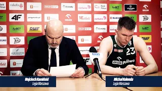 Konferencja prasowa po meczu Dziki Warszawa - Legia Warszawa - część 1