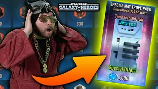 Get a FREE 7 Star Character! Best F2P Pack in Galaxy of Heroes! Special May Trove Pack