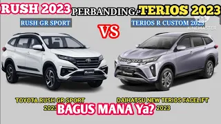 KOMPARASI TOYOTA RUSH Vs DAIHATSU TERIOS 2023 || Mana Yang Lebih Bagus ?