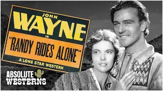 Early John Wayne Revenge Western I Randy Rides Alone  (1934) I Absolute Westerns