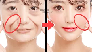7mins SMILE LINES Facial Exercises For Beginners✨(Nasolabial Folds/ Laugh Lines) Look Younger