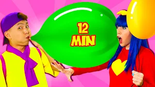 Balloon Song | Nursery Rhymes and Kids Songs | Dominoki