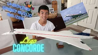 Lego - Lego Concorde - Unboxing, Speed Build & Review