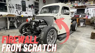 Building a Firewall from scratch for my 1952 F1 LS Swap.