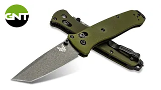 Benchmade Bailout 537GY-1 Light Weight Tactical Folder Table Top Review