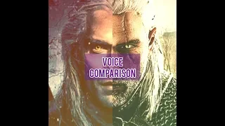 Voice Comparison - Henry Cavill vs Doug Cockle (The Witcher)