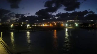 Time Lapse of Sunrise from the Oceanic Fishing Pier (Ocean City, MD) on 09/18/2019