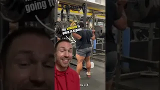 He Squatted 700 Pounds For 4 Reps!