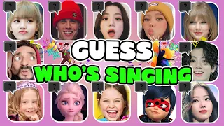 Guess Who Is Singing#2? | MrBeast, Salish Matter, Payton Delu, Baby Monster, King Ferran, Lisa