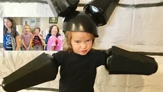 Kids Reactions to Costumes | 12 years of Themed Costumes