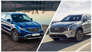 GEELY ATLAS PRO РАЗОБЛАЧЕНИЕ ОЦИНКОВКИ КУЗОВА И СРАВНЕНИЕ ОЦИНКОВКИ С КОРЕЙСКИМИ АВТОМОБИЛЯМИ ХЁНДЭ