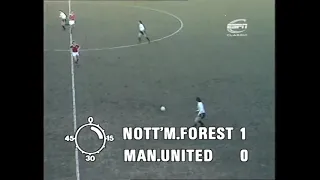 1980/81 - Nottingham Forest v Man Utd (FA Cup 4th Round - 24.1.81)