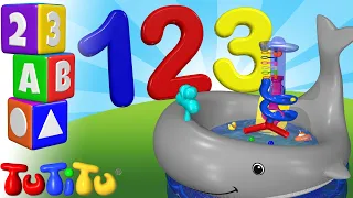 🧮Fun Toddler Numbers Learning with TuTiTu Bath time Toys 🛩️🧮 TuTiTu Preschool and songs🎵