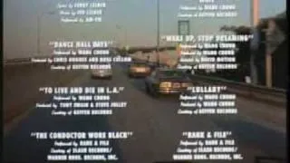 Closing Credits, To Live and Die in LA