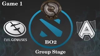 Alliance vs EG Highlights Game 1, TI 6 Group A