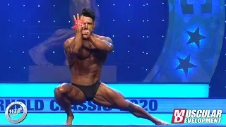 Santi Aragon - Arnold Classic 2020 - Posing Routine - Classic Physique