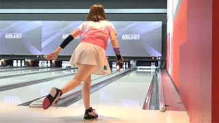 ボウリング女子の練習風景54（Bowling Practice）2020/10