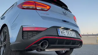 2022 Hyundai i30 N Performance 2.0 T-GDI 280 KM DCT | Sound Check & Launch Control