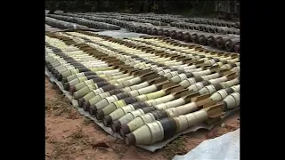 ගැලෙව්වොත් පුපුරන බිම් බෝම්බ Largest stock of Bombs & Wepons