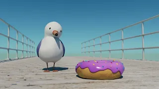 A Curious Seagull | 3D Short Animation