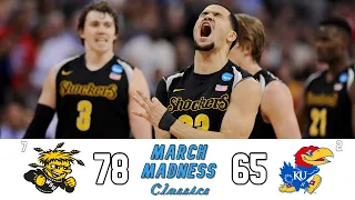 Kansas vs Wichita State (2015) - March Madness Classics - FULL GAME HIGHLIGHTS