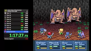 Lufia II - Ancient Cave any% in 1:33:57