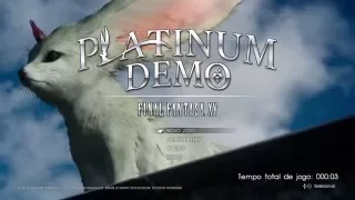 Testando a Platinum Demo – FINAL FANTASY XV (part 1) - PlayStation 4