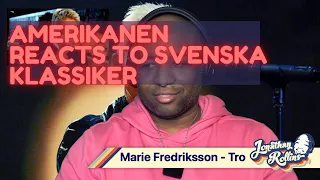 Amerikanen Reacts To Svenska Klassiker: Marie Fredriksson - Tro