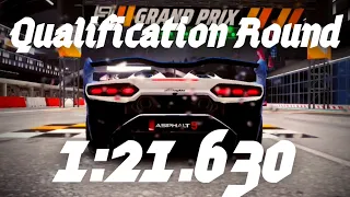 1⭐ - 1:21.630 | SC20 Grand Prix - Qualification Round [ Starting Grid ] - Asphalt 9