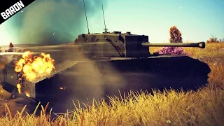 War Thunder's New British Tank, EXCELSIOR! (War Thunder Premium Tank Gameplay)