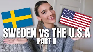 Important Differences Between Sweden & The U.S.A {PART 2} | THINGS YOU MIGHT NOT THINK OF!