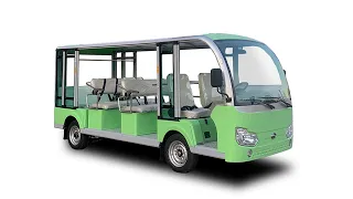 Know Hulk Vehicle’s Comfortable Style Electric Shuttle Bus in 1 Minute