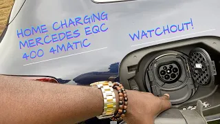 Home Charging Mercedes-Benz EQC 4MATIC SPORT| Sync EV| Wallbox | Watchout For This