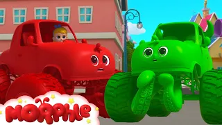 Monster Truck Madness | Morphle and Gecko's Garage - Cartoons for Kids | @Morphle