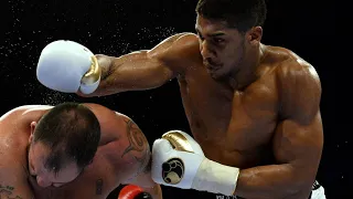 Anthony Joshua England vs Jason Gavern USA   KNOCKOUT, BOXING fight, HD