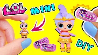 How to Make Miniature LOL Surprise Doll Under Wraps 4 series | Mini lol surprise | DIY