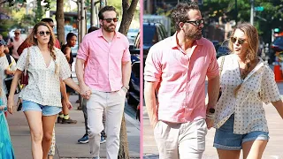 “A Natural Looking Women!”: Blake Lively in Tiny Denim Shorts Walking With Ryan Reynolds in NYC