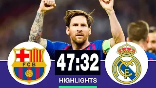 🔥 Барселона - Реал Мадрид 47-32 - Обзор Матча Чемпионата Испании 2007/2019 HD 🔥