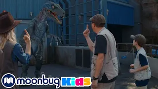 ¡Dinosaurios y Mundo Jurásico! Parque temático de dinosaurios para niños con Indominus Rex y Raptor