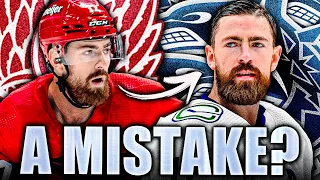 WAS THIS CANUCKS & RED WINGS TRADE WAS A MISTAKE? Re: Filip Hronek