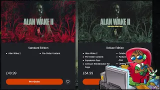 Alan Wake 2 Deluxe Edition vs. Standard Edition - What Edition of Alan Wake 2 Should I Buy?