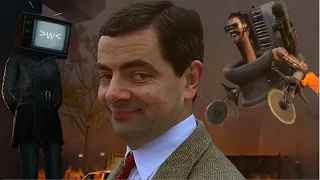 Mr. Bean DESTROYS Skibidi Toilet