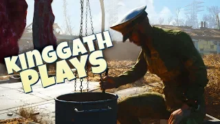 kinggath plays Fallout 4 Sim Settlements Ep1: A Storm is Coming