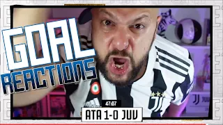 DANILO LAST SECOND EQUALISER || ATALANTA 1-1 JUVENTUS || GOAL REACTIONS