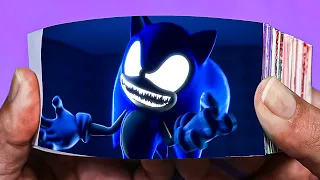 SONIC.EXE Flipbook | Hide And Seek Flip Book