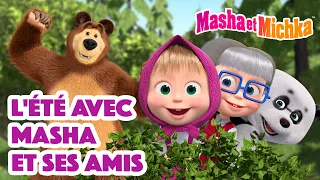 Masha et Michka 🌞 L'été avec Masha et ses amis 🌊 Collection de chansons pour enfant