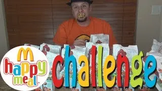Happy Meal Challenge - How many happy meals can you eat in 15 min?