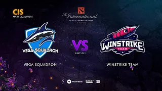 Vega Squadron vs Winstrike Team, TI9 Qualifiers CIS, bo3, game 3 [Maelstorm & Inmate]